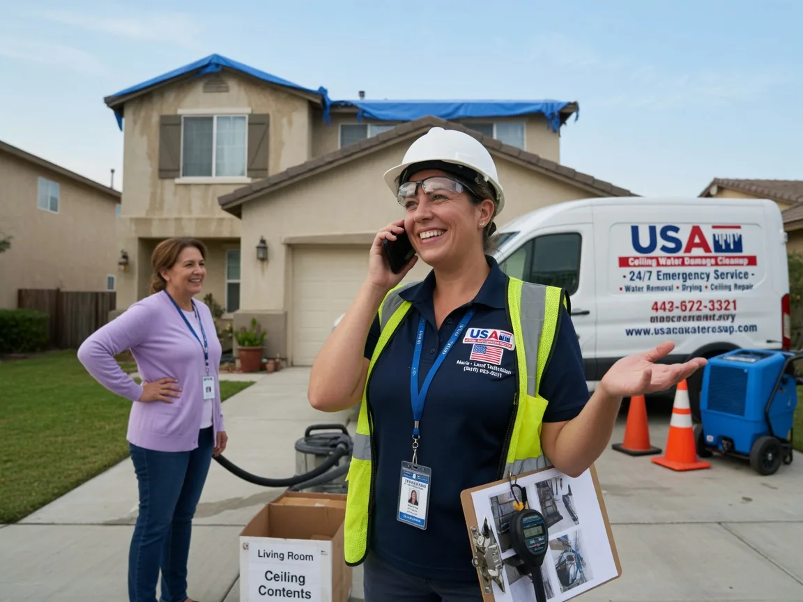 Ceiling Water Damage Restoration Mount Auburn, IL FAQs
